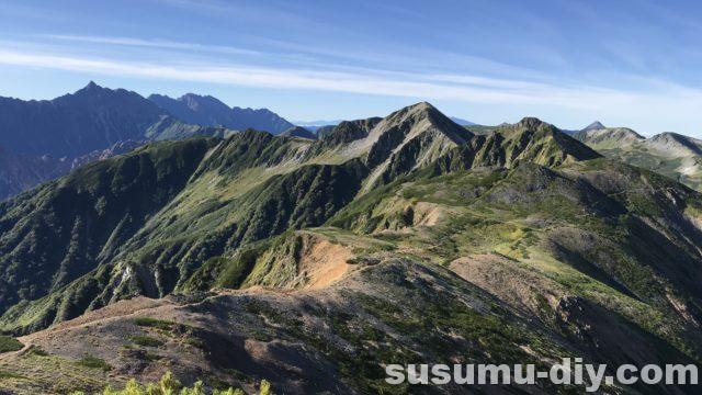 北アルプス２泊３日テント泊縦走登山 ｄａｙ２ １ 三俣山荘 鷲羽岳 水晶岳 すすむ Susumu Diy