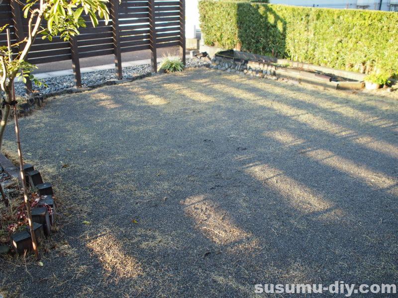 芝生再生への道 ５ コンクリート用の砂を目土に使った結果 芝生は芽吹いたのか すすむｄｉｙ Susumu Diy