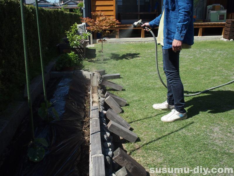 家庭菜園 ２ ほったらかしの簡単コンクリートブロック菜園の石積みに数年ぶりに取り掛かる すすむｄｉｙ Susumu Diy