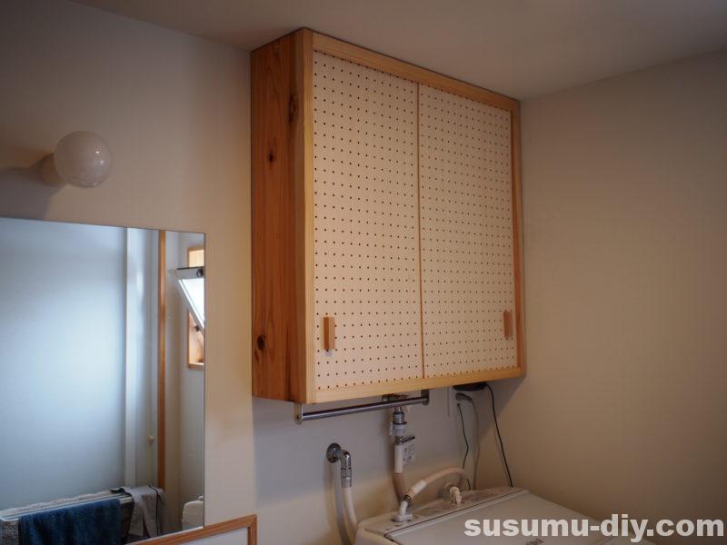 洗面台リメイク １ 鏡に木枠を取り付け 材料費1 000円でおしゃれ感アップしてみたよ すすむｄｉｙ Susumu Diy