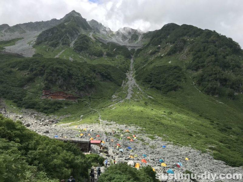 北穂高岳 涸沢 ルート 上高地 平湯 あかんだな 奥穂高岳 前穂高岳 涸沢岳 西穂高岳 初心者 山登り 登山 ハイキング hiking ハイク hike トレッキング trekking 単独 ソロ テント泊 テン泊 テント 1泊2日 岐阜県側 岐阜県 バス すすむ susumu susumudiy